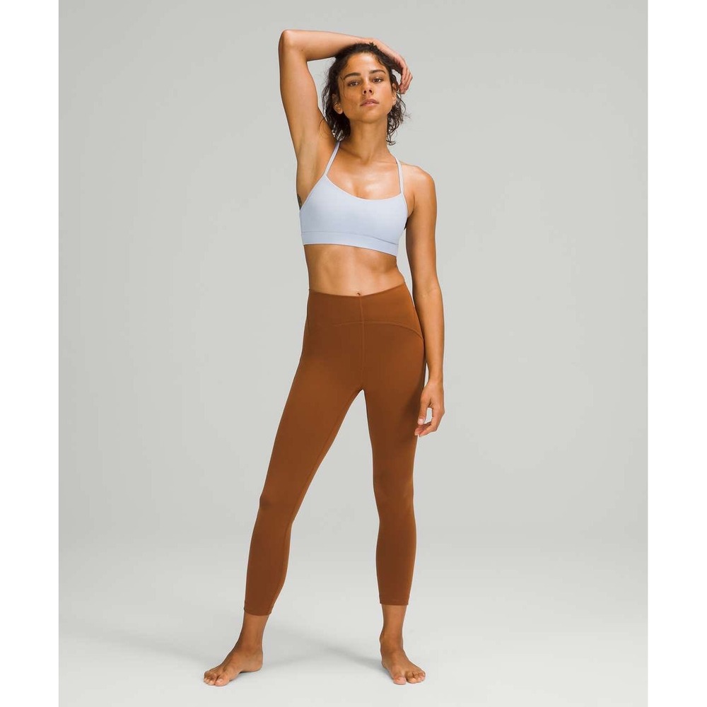 Lululemon Instill High-Rise Tight 25"‎ Women's Size 6 Copper Brown LW5DJTS